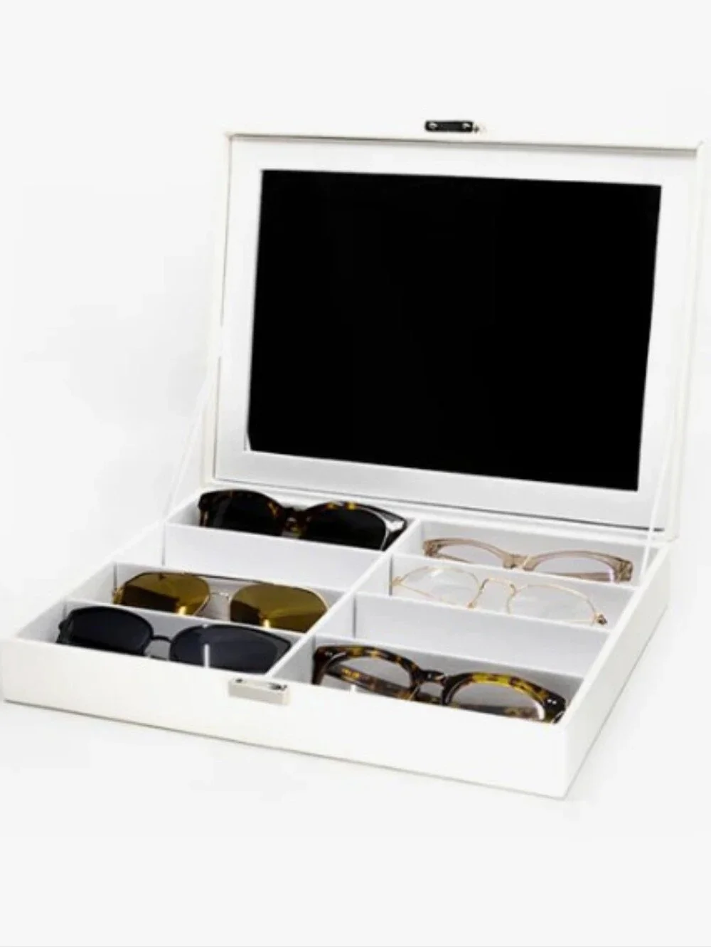 NEW Diff Eyewear Vanity Case-White
